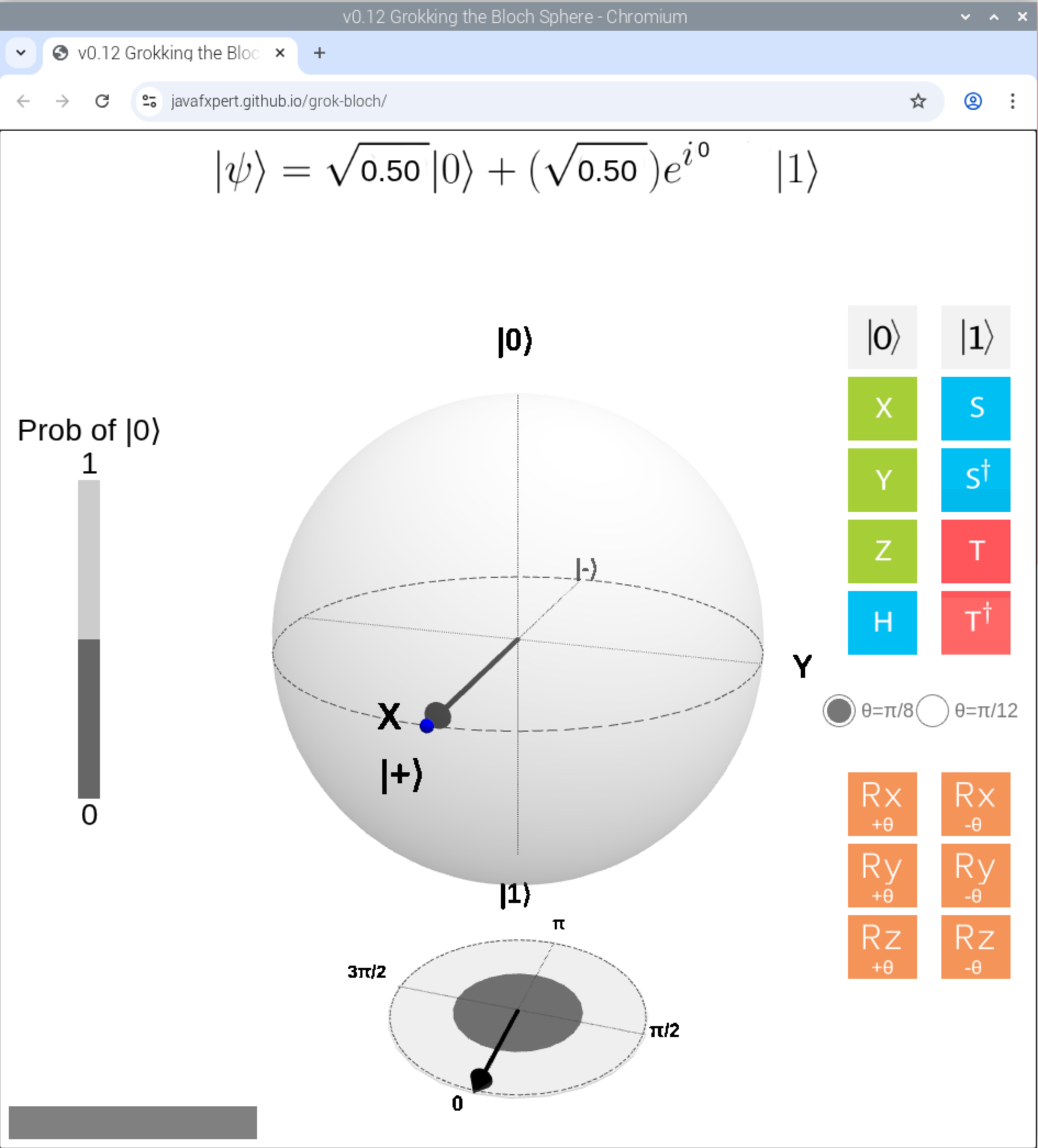 Grok Bloch Demo Interface